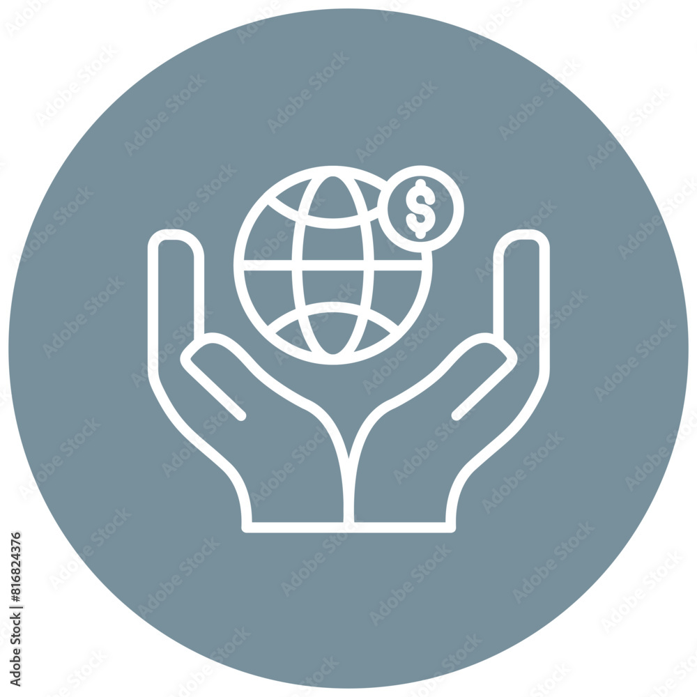 Nonprofit Organization vector icon. Can be used for Charity iconset. Nonprofit Organization vector icon. Can be used for Charity iconset.