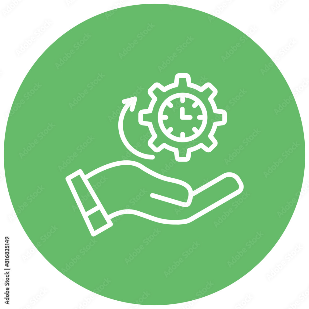 Time Management vector icon. Can be used for Business Performance iconset. Time Management vector icon. Can be used for Business Performance iconset.