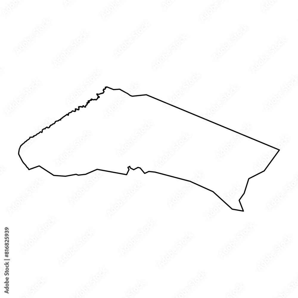 Alofi South village map, administrative division of Niue. Vector illustration. Alofi South village map, administrative division of Niue. Vector illustration.
