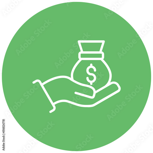 Personal Loan vector icon. Can be used for Loan iconset.