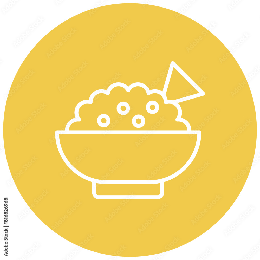 Guacamole vector icon. Can be used for World Cuisine iconset. Guacamole vector icon. Can be used for World Cuisine iconset.