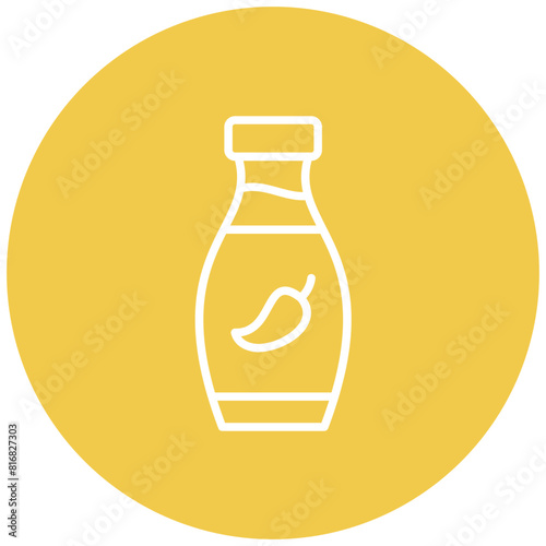 Chutney vector icon. Can be used for World Cuisine iconset.