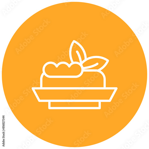 Bruschetta vector icon. Can be used for World Cuisine iconset.