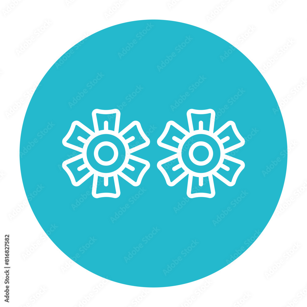 Flower vector icon. Can be used for Spa iconset. Flower vector icon. Can be used for Spa iconset.