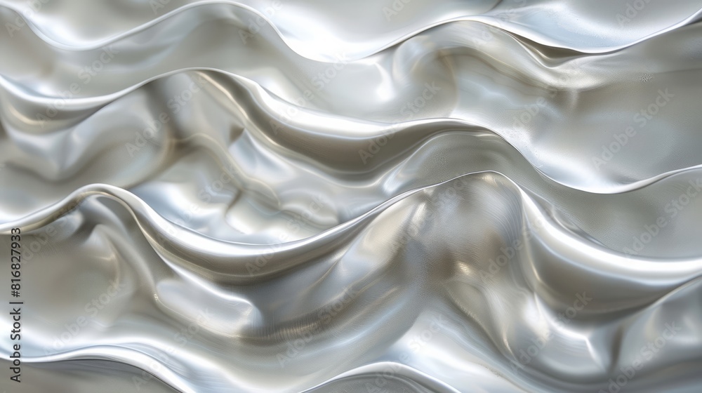Metallic flow is a mesmerizing dance of curves on a clear canvas, creating abstract beauty. Metallic flow is a mesmerizing dance of curves on a clear canvas, creating abstract beauty.