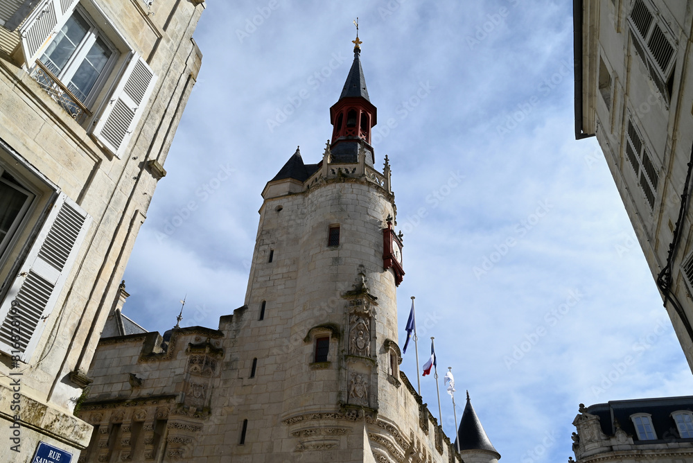 Hôtel de La Rochelle vue de la rue Saint-Yon Hôtel de La Rochelle vue de la rue Saint-Yon