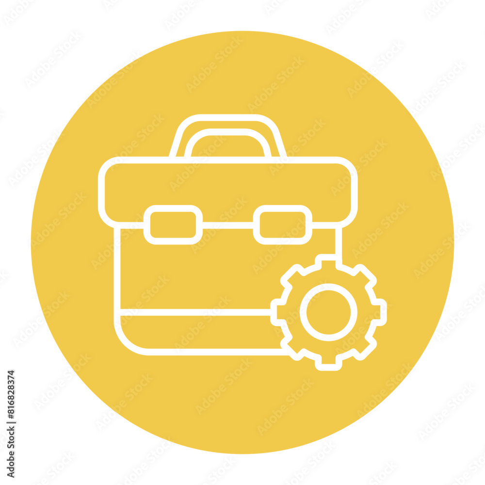 Portfolio vector icon. Can be used for Business and Finance iconset. Portfolio vector icon. Can be used for Business and Finance iconset.