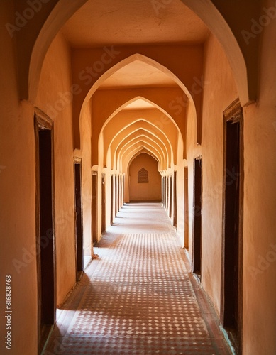 Arabian Splendor  The Warmth of a Sandy Corridor