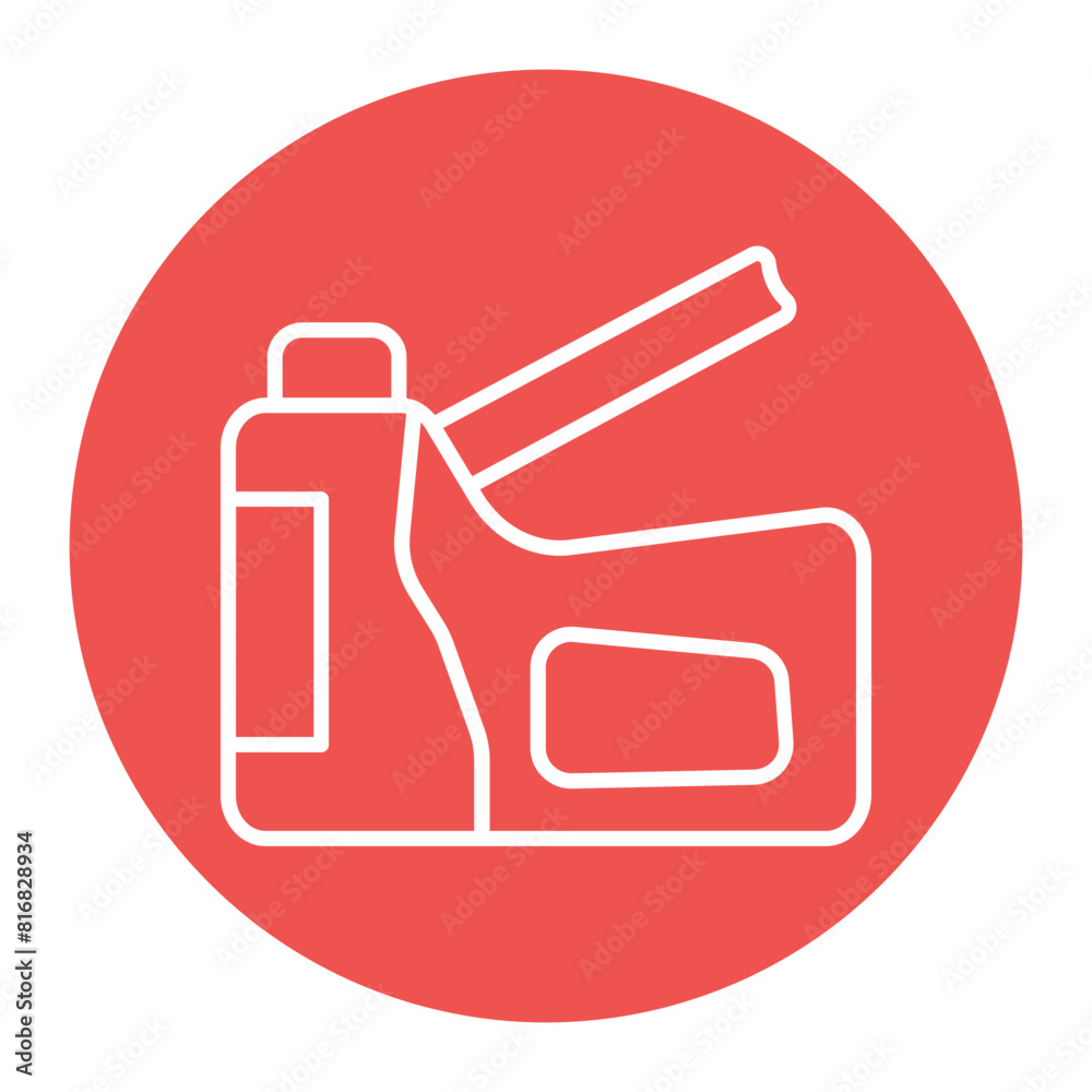 Staple Gun vector icon. Can be used for Home Improvements iconset. Staple Gun vector icon. Can be used for Home Improvements iconset.