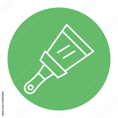 Putty Knife vector icon. Can be used for Home Improvements iconset.