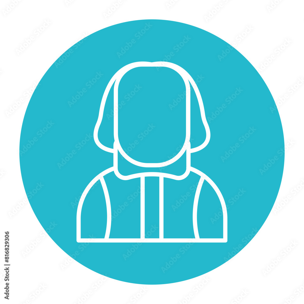 Shakespeare vector icon. Can be used for Literature iconset.