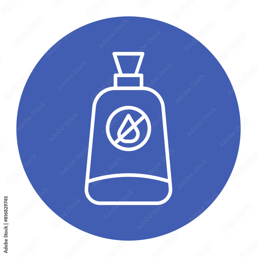 Obraz premium Dry Bag vector icon. Can be used for Vacation and Tourism iconset.