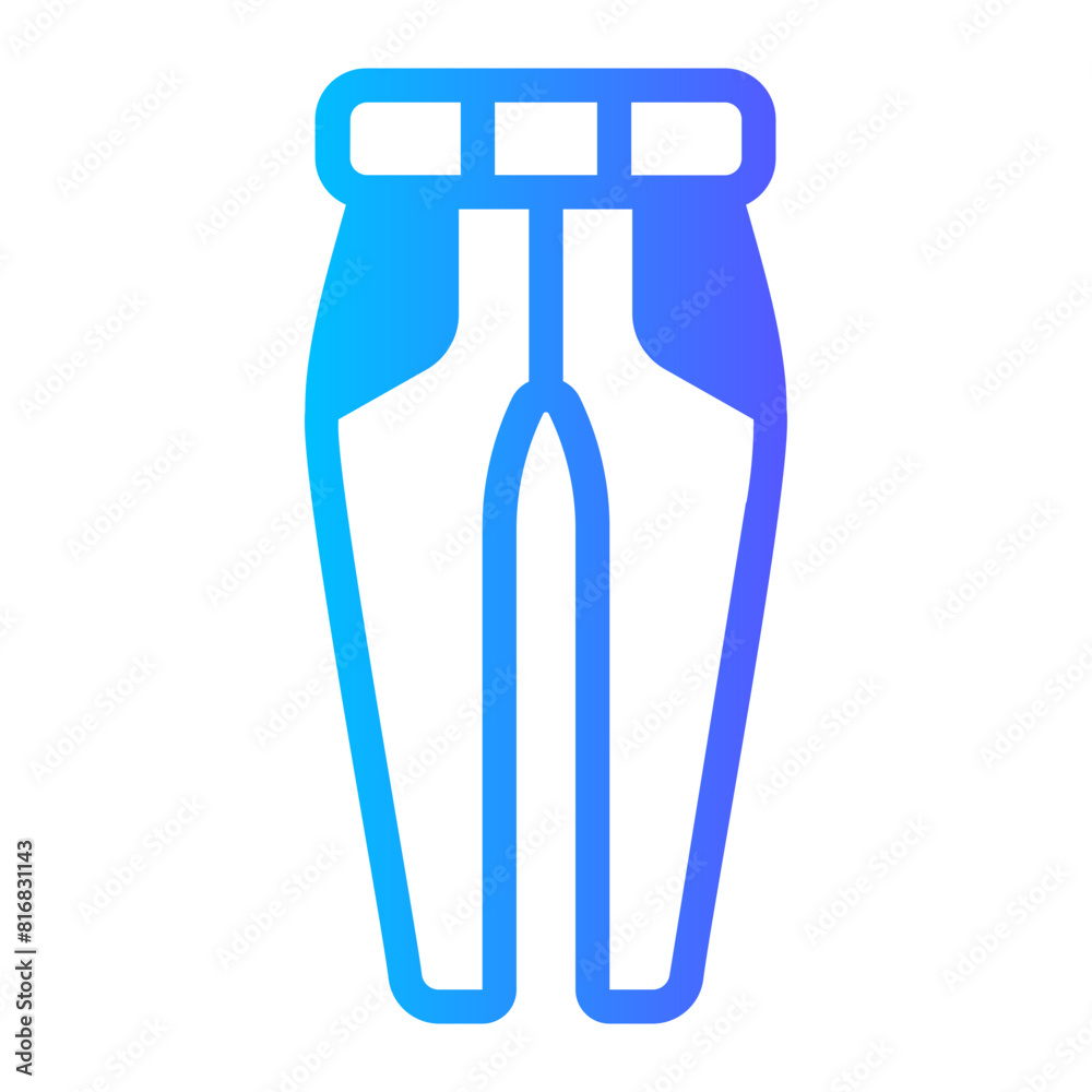 pants gradient icon