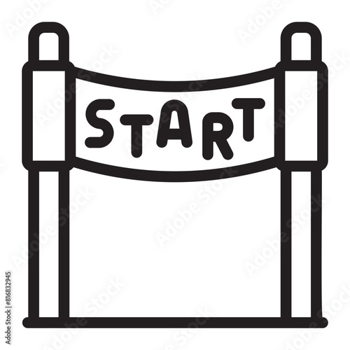 start line icon
