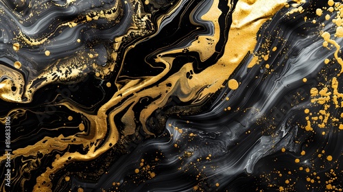  The gold grain in modern abstract art. Hand-painted modern illustrations on canvas. Brush the paint. Modern art. Prints, wallpapers, posters, cards, murals, carpets, and more.