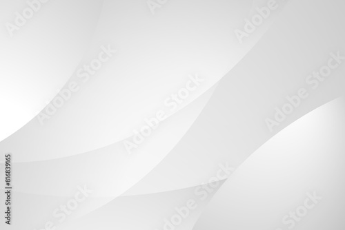 Abstract minimal white and gray wave background. texture white pattern. vector illustration	
