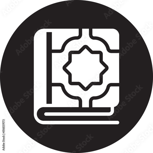 Quran glyph icon