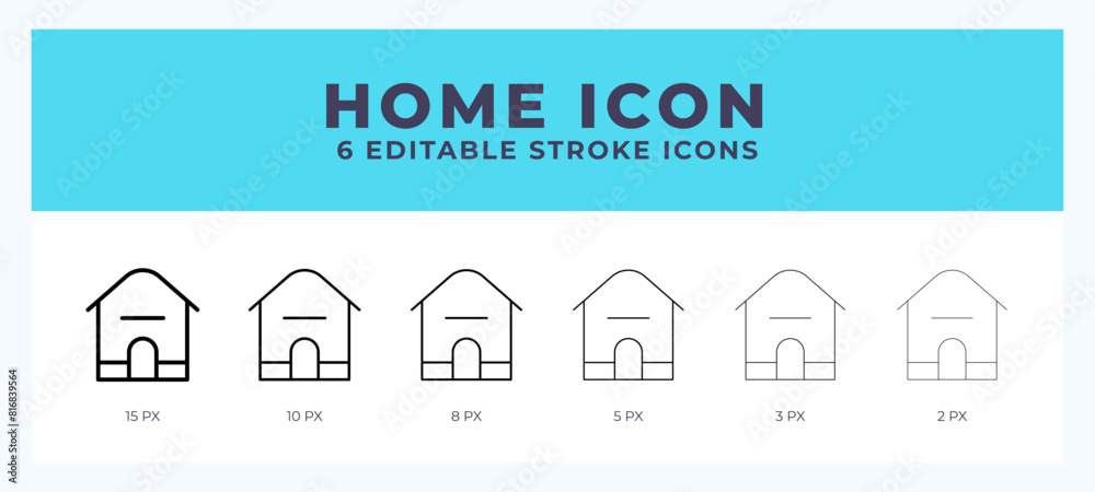 Home line icon. High quality icon symbol for web design. App