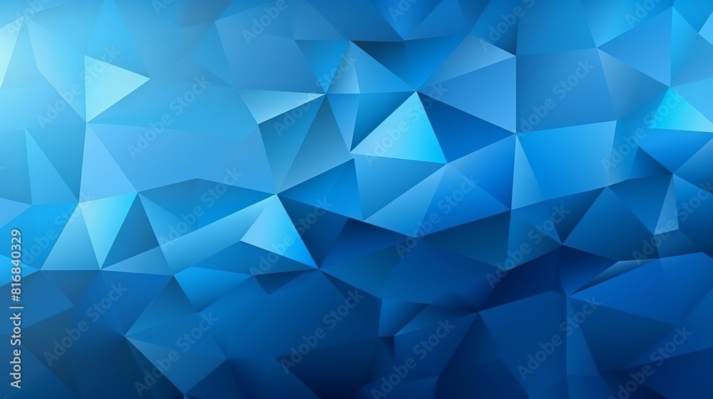 Abstract polygonal mosaic banner with blue triangles for business and marketing concepts
Abstract polygonal mosaic banner with blue triangles for business and marketing concepts