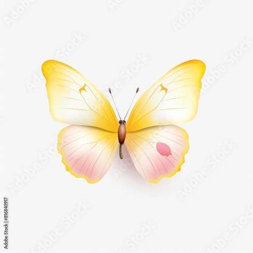 Butterfly, floral butterfly watercolor tone, pastel, 3D Animator © ATHAPAT