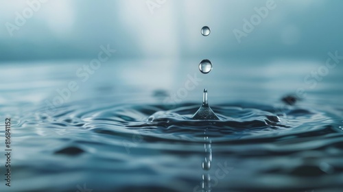 Step into a world where time stands still, and the essence of water is captured in breathtaking detail. 