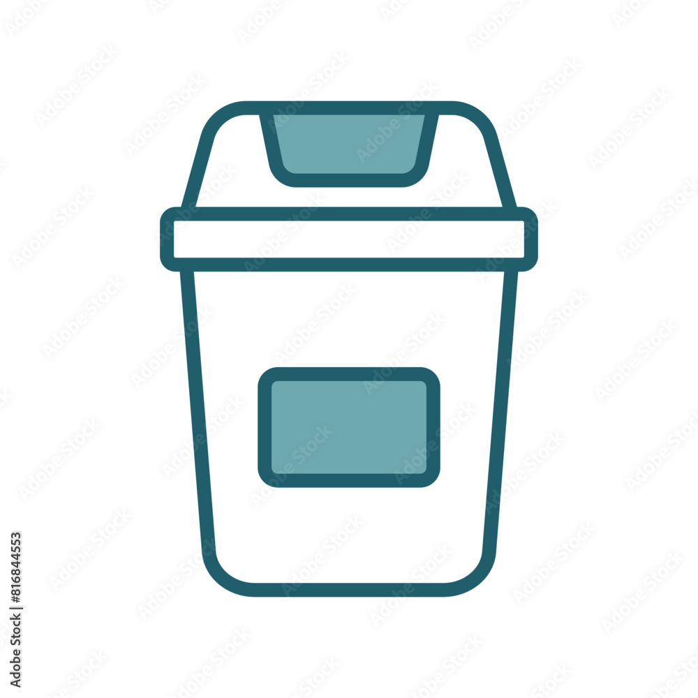 trash can icon vector design template simple and clean trash can icon vector design template simple and clean
