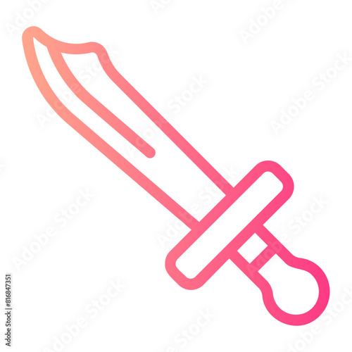 sword gradient icon