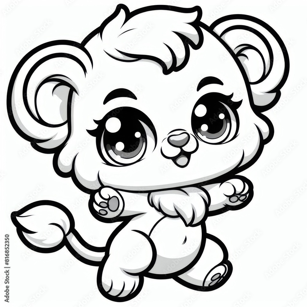 Playful Lion Cub Playful Lion Cub