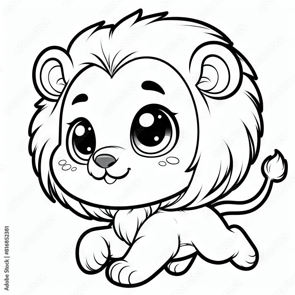 Playful Lion Cub Playful Lion Cub
