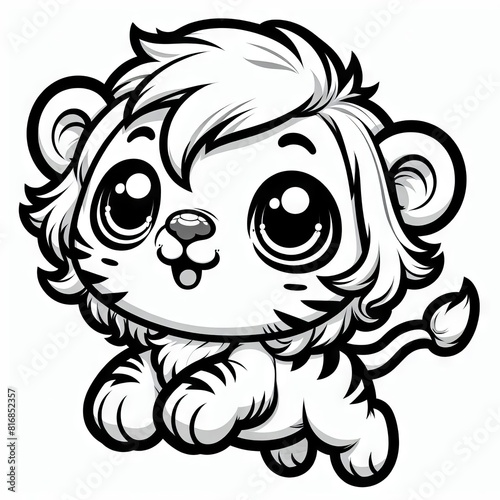 Wallpaper Mural Playful Lion Cub Torontodigital.ca