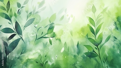 Water color background, Ai generative, 