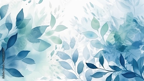 Water color background, Ai generative, 