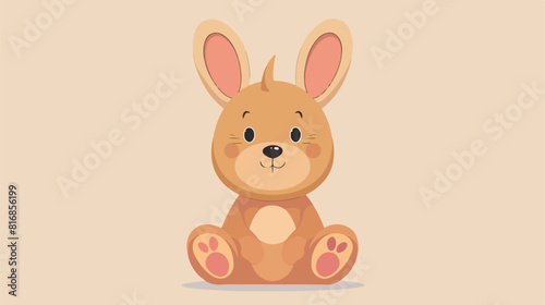 Teddy rabbit baby icon image design vector illustration © Bill