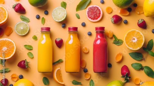 Sunshine Bottled: Fresh Fruit Juice Elixir