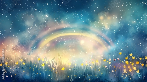 Enchanting Twilight Meadow ...
