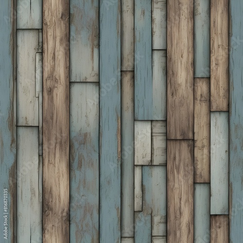 grunge wood panels seamless pattern