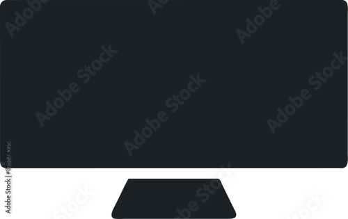 monitor or desktop icon. suitable for service programs or applications