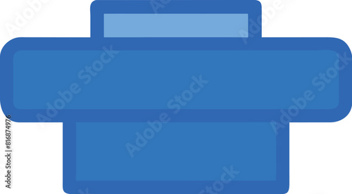 printer or plotter icon. suitable for office applications or programs