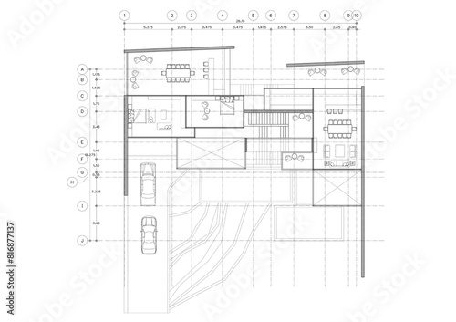 Write a blueprint architecture for building.