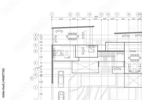 Write a blueprint architecture for building.