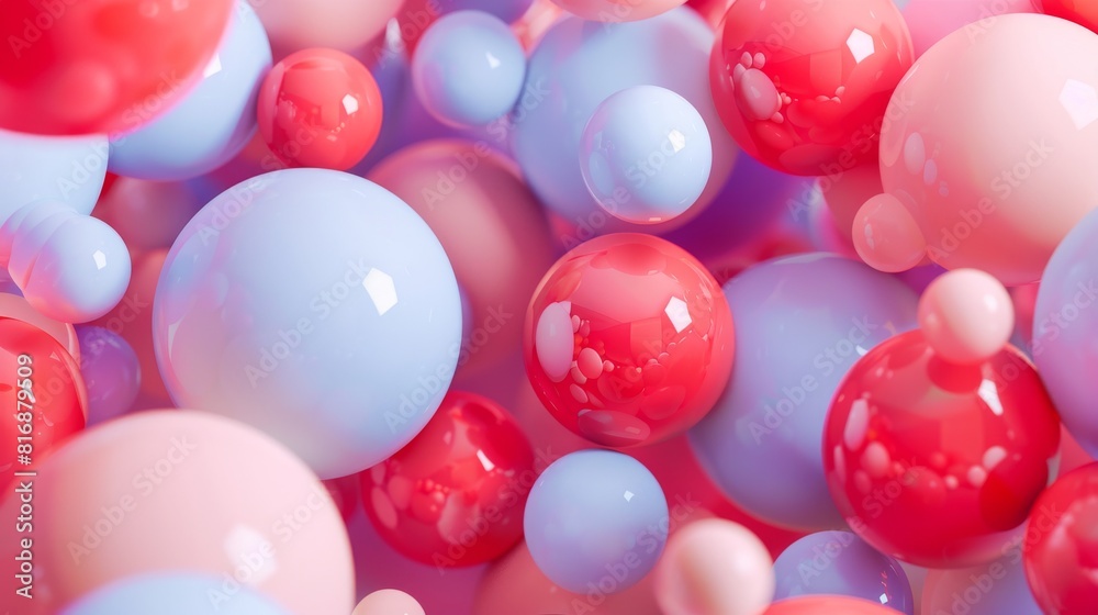 Geometric 3D rendering. Oblique background design incorporating spheres Geometric 3D rendering. Oblique background design incorporating spheres