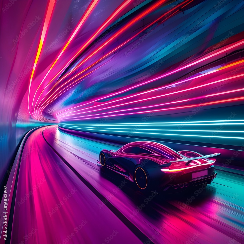 car long exposure light car long exposure light