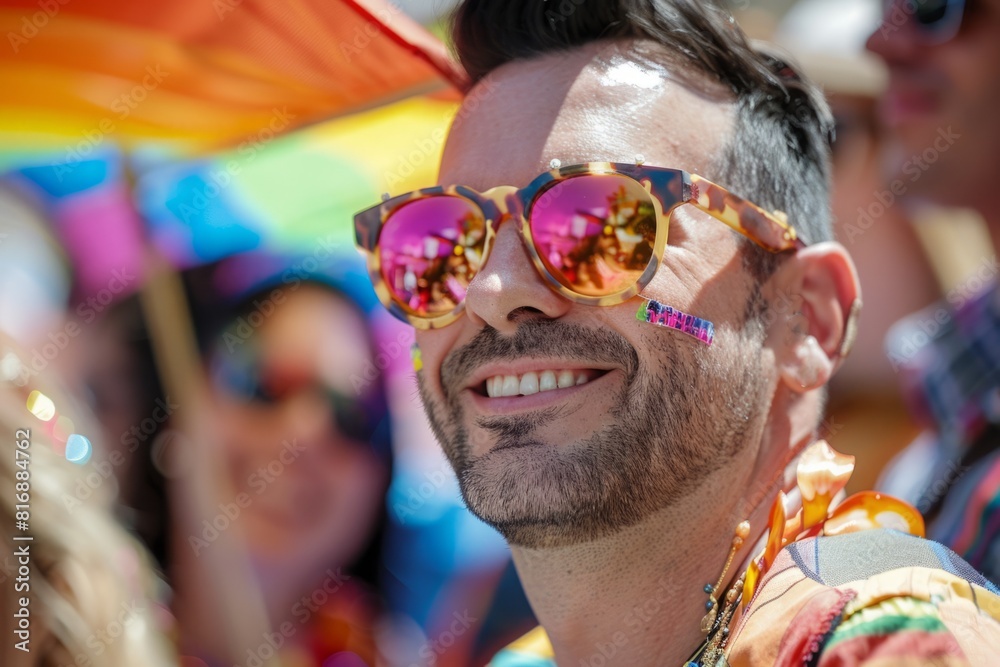 The portrait of the gay man served as a reminder of the importance of