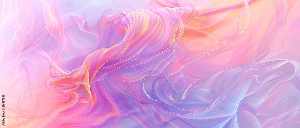 Volumetric pink and purple abstract shapes Volumetric pink and purple abstract shapes