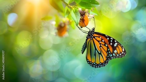Majestic Butterfly Emerging...