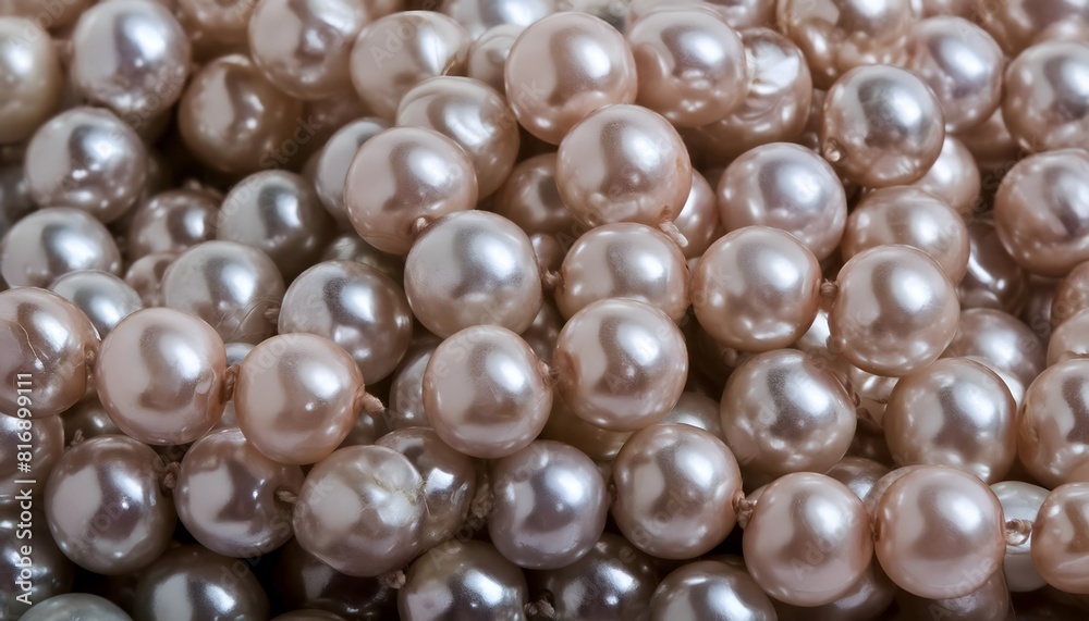 White pearls background image White pearls background image