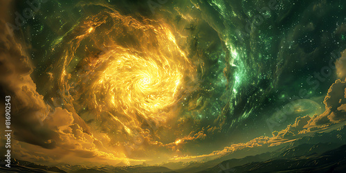 A geomagnetic storm is a major disturbance of Earth's magnetosphere that occurs when there is a very efficient exchange of energy from the solar wind into the space environment surrounding Earth.