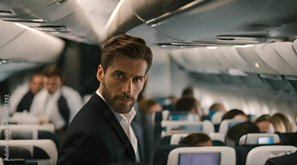 A Passenger's Boarding Experience in Economy Class A Passenger's Boarding Experience in Economy Class