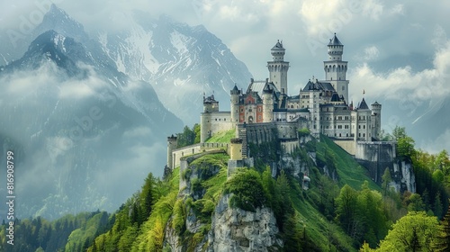 Burg Hohenwerfen, Austria © wontaek woo