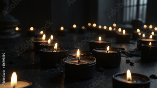 candles in church